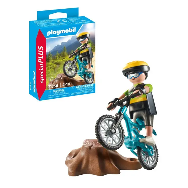 Playmobil - Figurina ciclist montan ARTPM71756