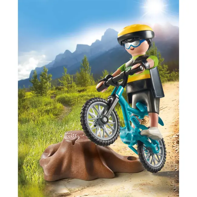 Playmobil - Figurina ciclist montan ARTPM71756