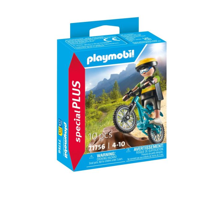 Playmobil - Figurina ciclist montan ARTPM71756