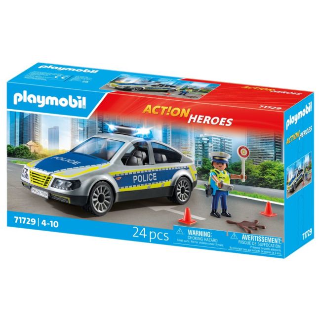 Playmobil - Masina de patrulare a politiei Playmobil ARTPM71729