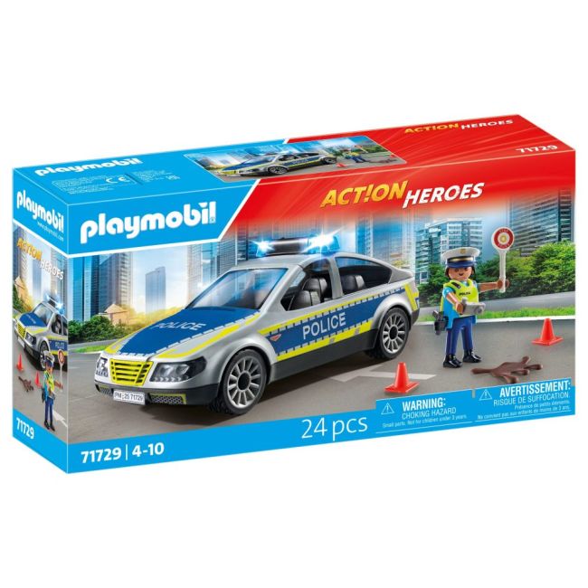 Playmobil - Masina de patrulare a politiei Playmobil ARTPM71729