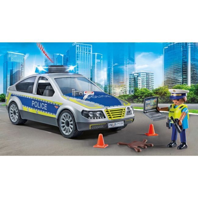 Playmobil - Masina de patrulare a politiei Playmobil ARTPM71729