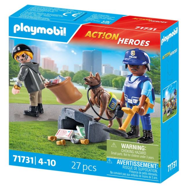 Playmobil - Operatiunea de cautare a politistului ARTPM71731