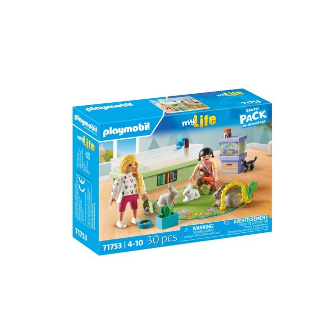 Playmobil - Set starter Familie de iepurasi ARTPM71753