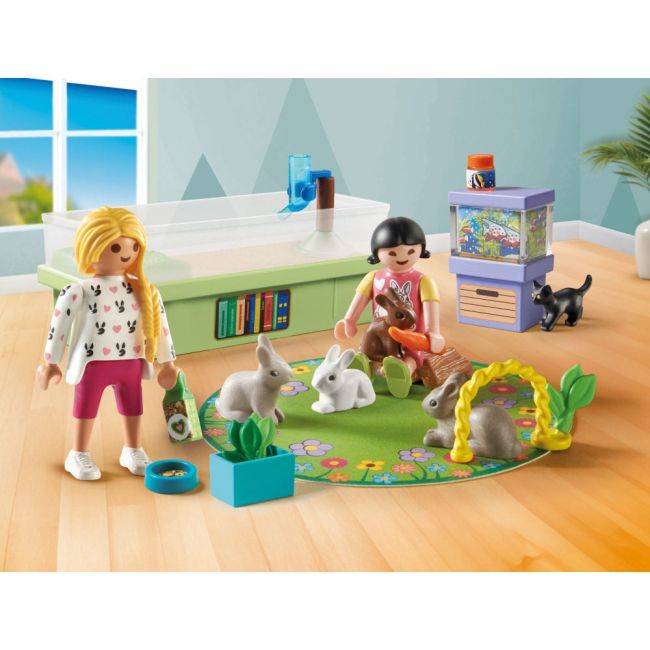 Playmobil - Set starter Familie de iepurasi ARTPM71753
