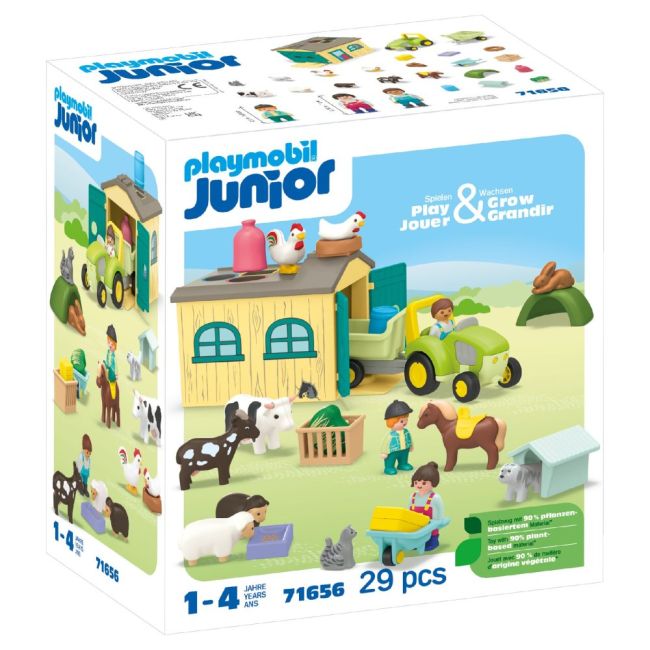 Playmobil Junior - Aventura la ferma ARTPM71656