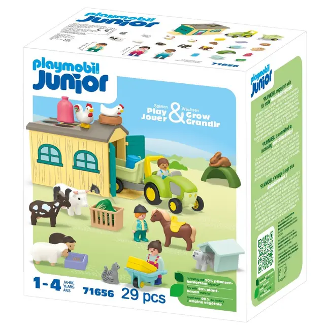 Playmobil Junior - Aventura la ferma ARTPM71656