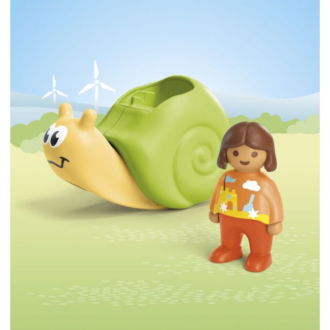 Playmobil Junior - Balansoar melc cu zornaitoare ARTPM71699
