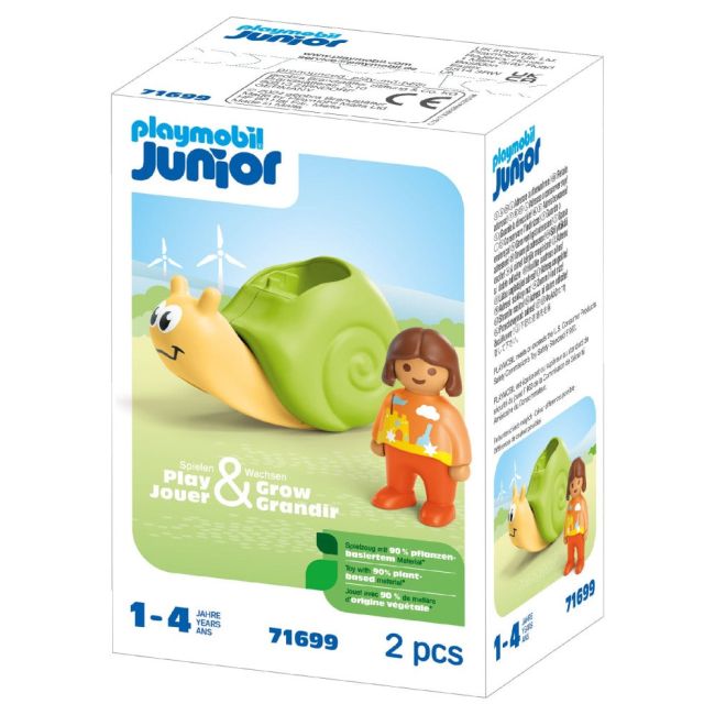 Playmobil Junior - Balansoar melc cu zornaitoare ARTPM71699