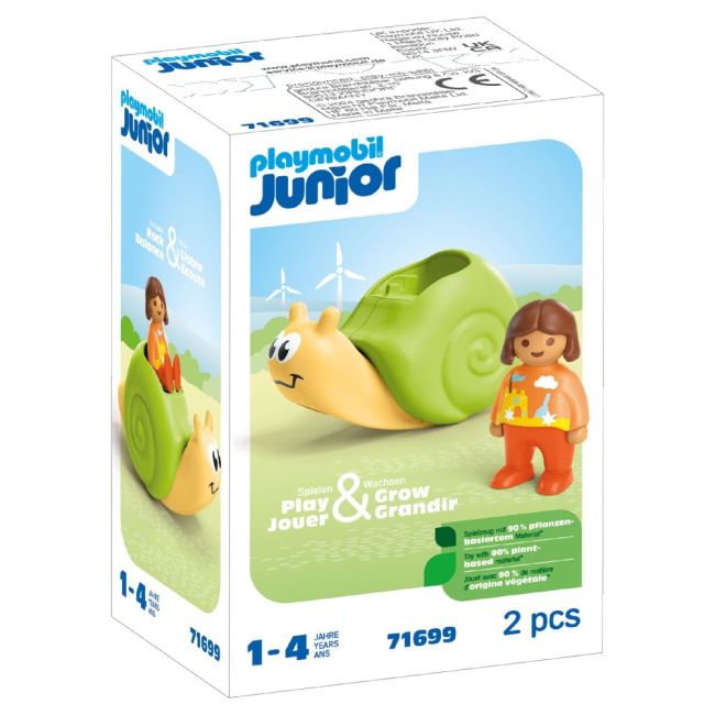 Playmobil Junior - Balansoar melc cu zornaitoare ARTPM71699