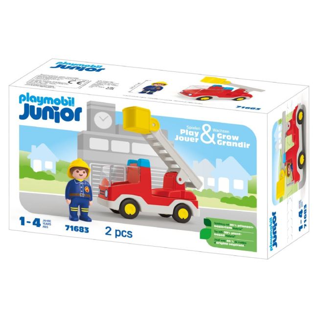 Playmobil Junior - Camion cu pompier ARTPM71683