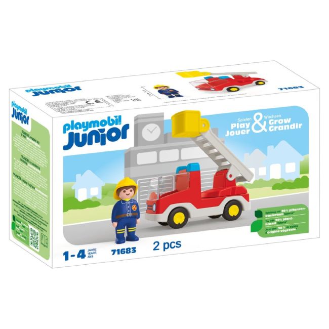 Playmobil Junior - Camion cu pompier ARTPM71683