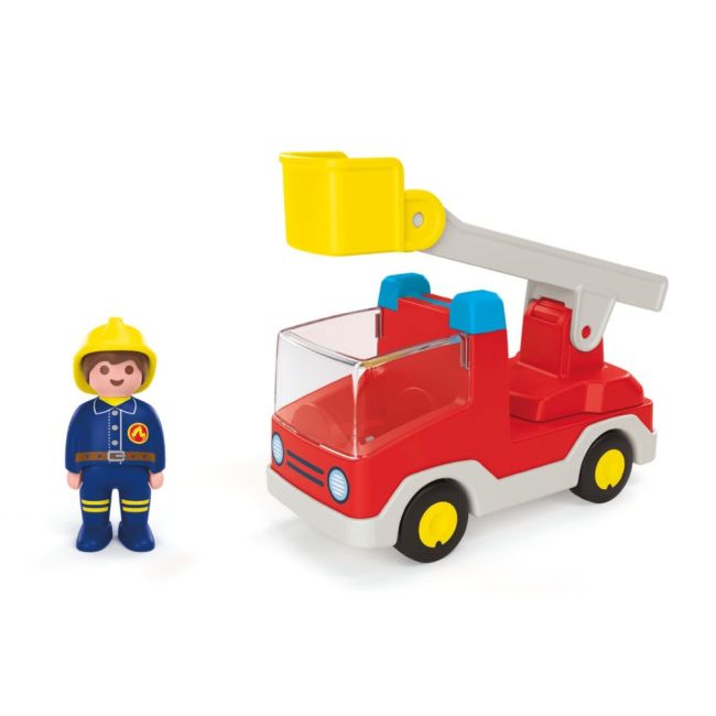 Playmobil Junior - Camion cu pompier ARTPM71683