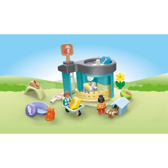 Playmobil Junior - Custi pentru animale ARTPM71690