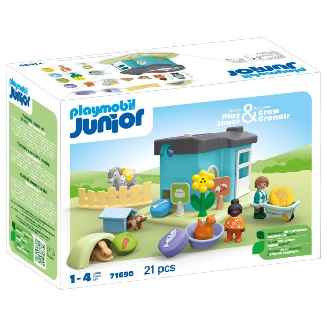 Playmobil Junior - Custi pentru animale ARTPM71690