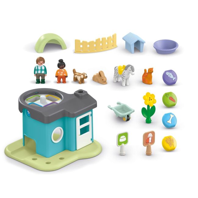 Playmobil Junior - Custi pentru animale ARTPM71690