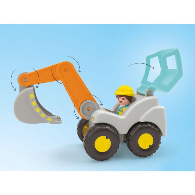 Playmobil Junior - Excavator cu brat mobil ARTPM71684