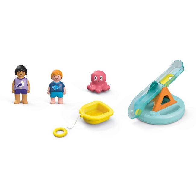Playmobil Junior Aqua - Balansoar de apa si barcuta ARTPM71687
