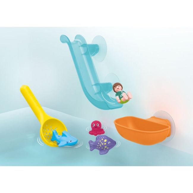 Playmobil Junior Aqua - Tobogan de apa si animalute ARTPM71689