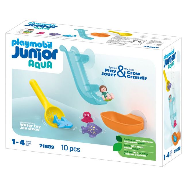 Playmobil Junior Aqua - Tobogan de apa si animalute ARTPM71689
