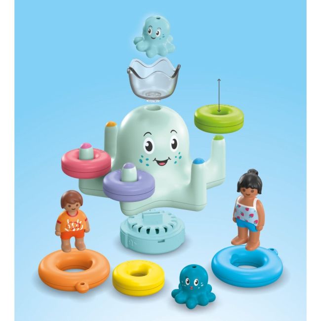 Playmobil Junior Aqua si Tinti - Calamar colorat ARTPM71438