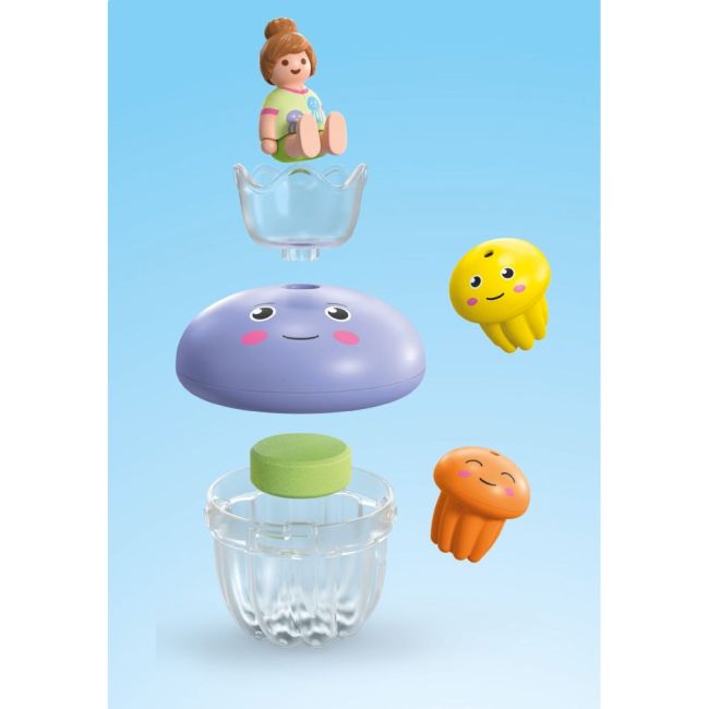 Playmobil Junior Aqua si Tinti - Familie de meduze colorate ARTPM71439
