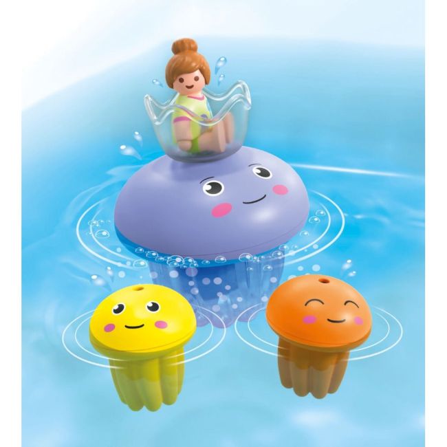 Playmobil Junior Aqua si Tinti - Familie de meduze colorate ARTPM71439