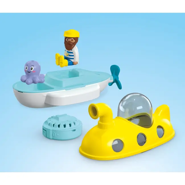 Playmobil Junior Aqua si Tinti - Submarin colorat ARTPM71440