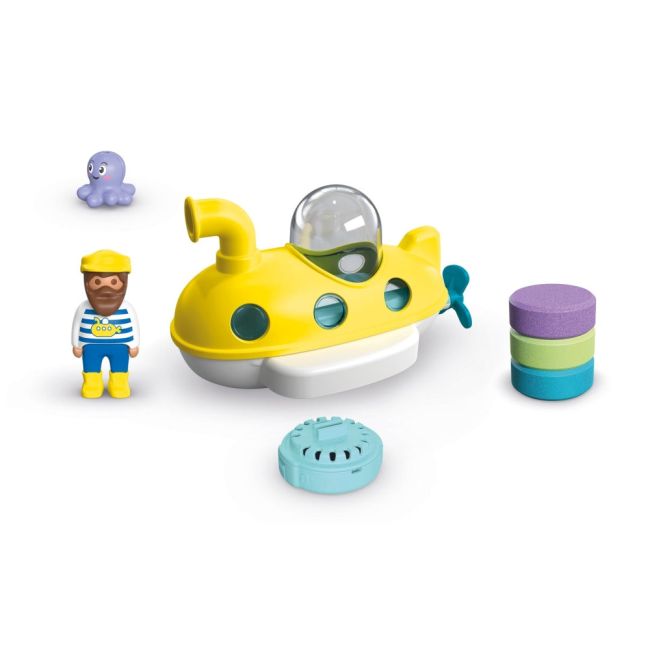 Playmobil Junior Aqua si Tinti - Submarin colorat ARTPM71440