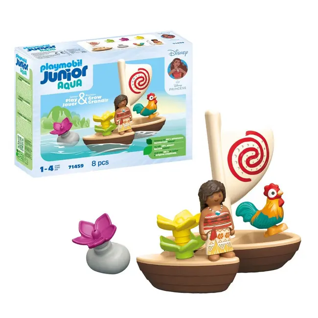 Playmobil Junior Disney - Barca cu vela a Moanei ARTPM71459
