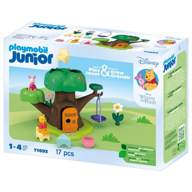 Playmobil Junior Disney - Casa din copac a lui Winnie si Piglet ARTPM71693