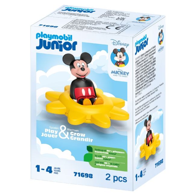 Playmobil Junior Disney - Soare rotativ cu zornaitoare Mickey ARTPM71698