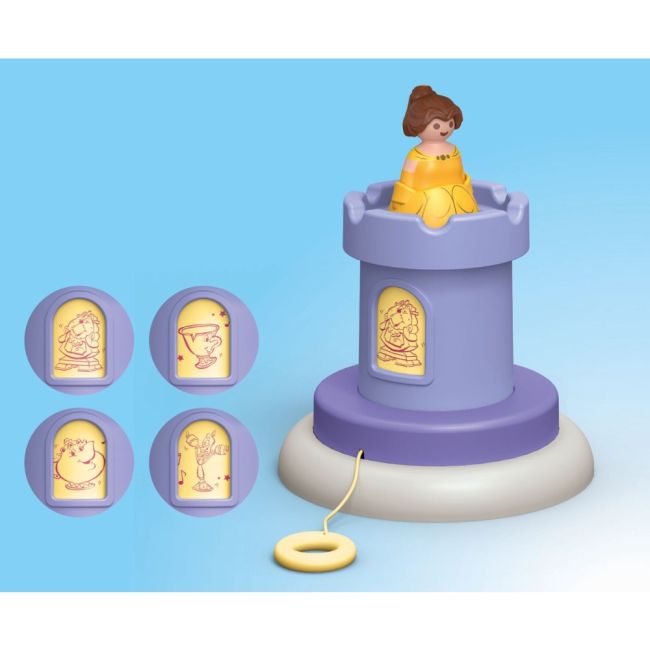 Playmobil Junior Disney - Turnul de joaca cu melodii al lui Belle ARTPM71458