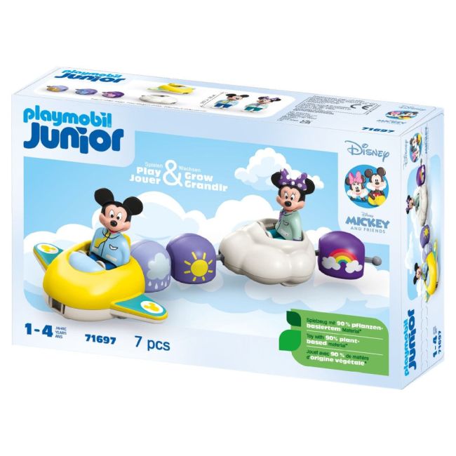 Playmobil Junior Disney - Zborul lui Mickey si Minnie printre nori ARTPM71697