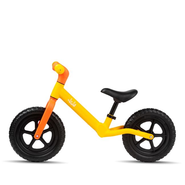 Bicicleta balans fara pedale Juju Fun Cruiser, Galbena JUJJU33124-Yellow