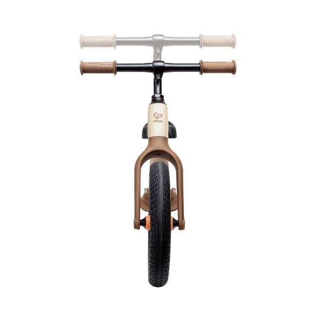 Bicicleta de echilibru pentru copii, bej