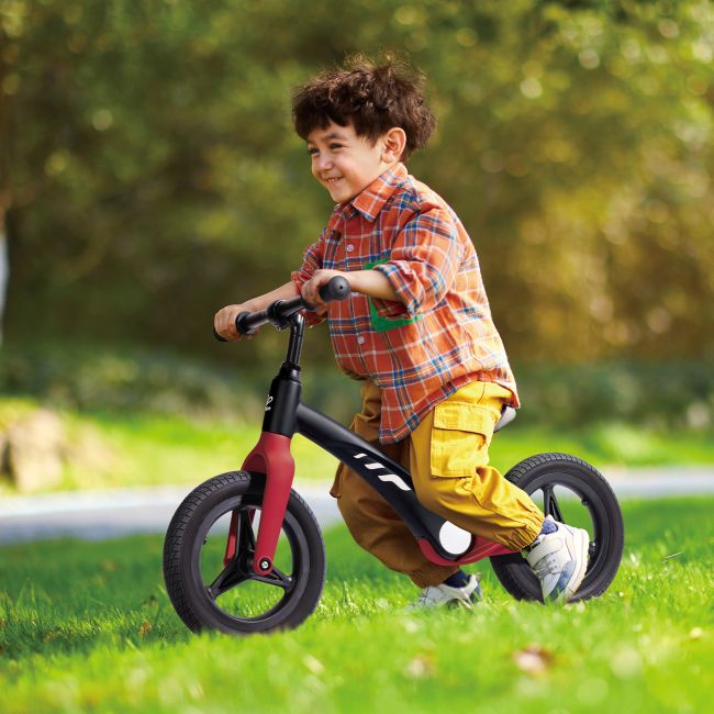 Bicicleta de echilibru pentru copii, rosie