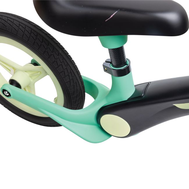 Bicicleta de echilibru pentru copii, verde