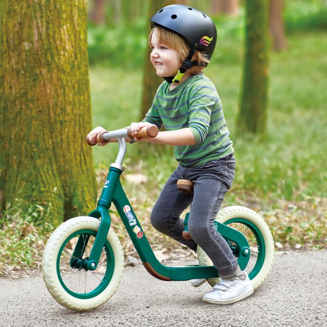 Bicicleta de echilibru pentru copii Get Up & Go - Verde