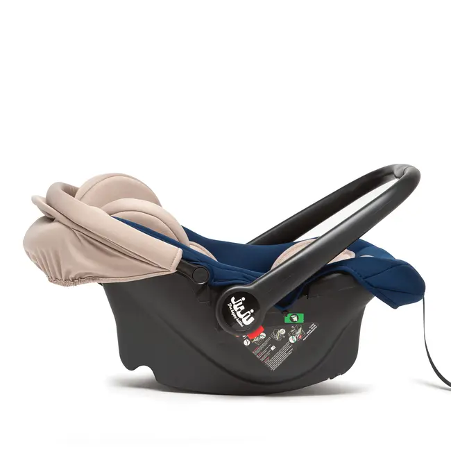 Cos Auto Juju Baby Boo i-Size, Bej-Bleumarin JUJJU1200-EDIS-04