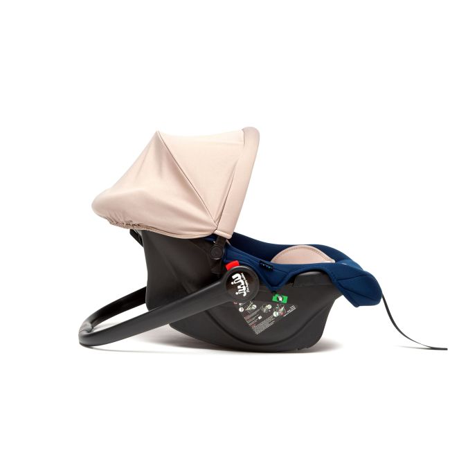 Cos Auto Juju Baby Boo i-Size, Bej-Bleumarin JUJJU1200-EDIS-04