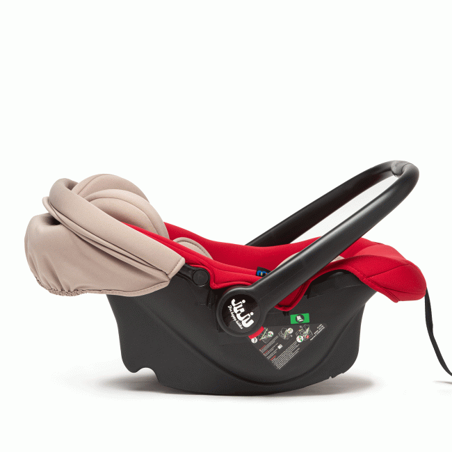 Cos Auto Juju Baby Boo i-Size, Bej-Bordo JUJJU1200-EDIS-03