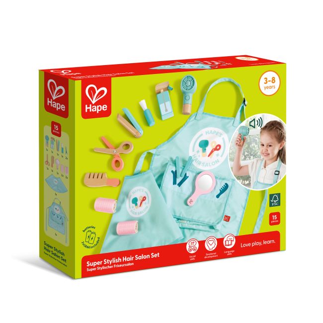 Jucarie - Set de coafura super elegant (15 piese)