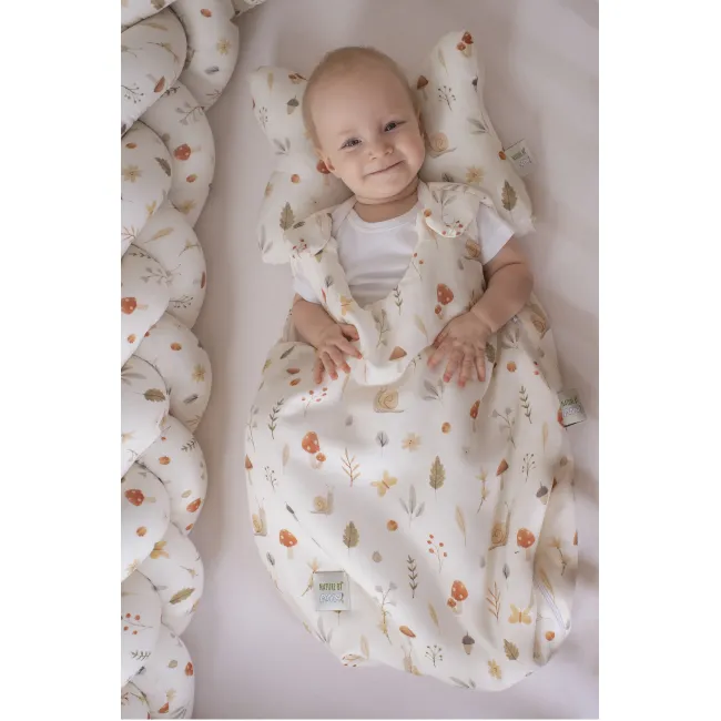 Perna Pentru Gravide Si Alaptare, Husa Detasabila Din Bumbac 100% Si Umplutura Antialergica Babysoft  , Comori Din Natura, Amy Pjb85686