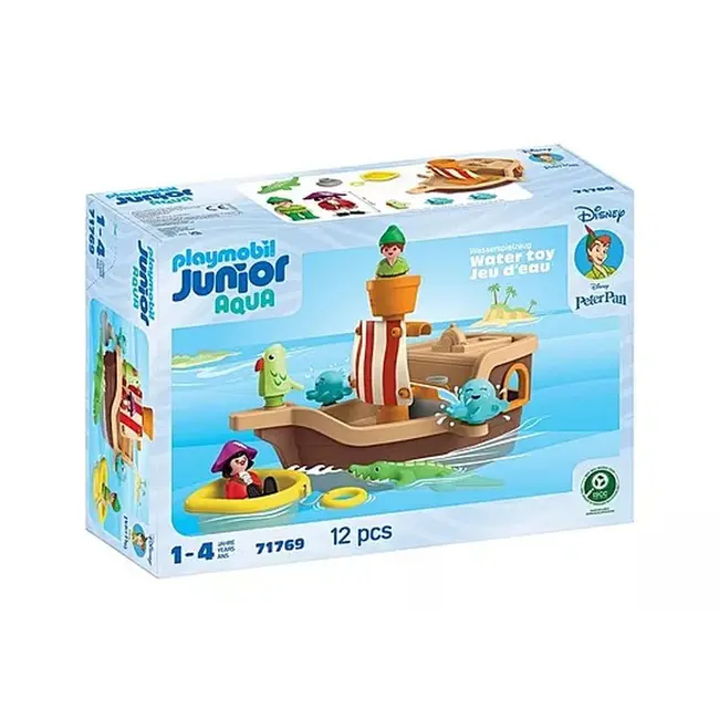 Playmobil - Junior Disney Corabia de pirati a lui Peter Pan ARTPM71769