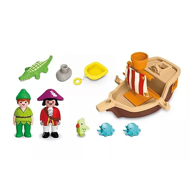 Playmobil - Junior Disney Corabia de pirati a lui Peter Pan ARTPM71769