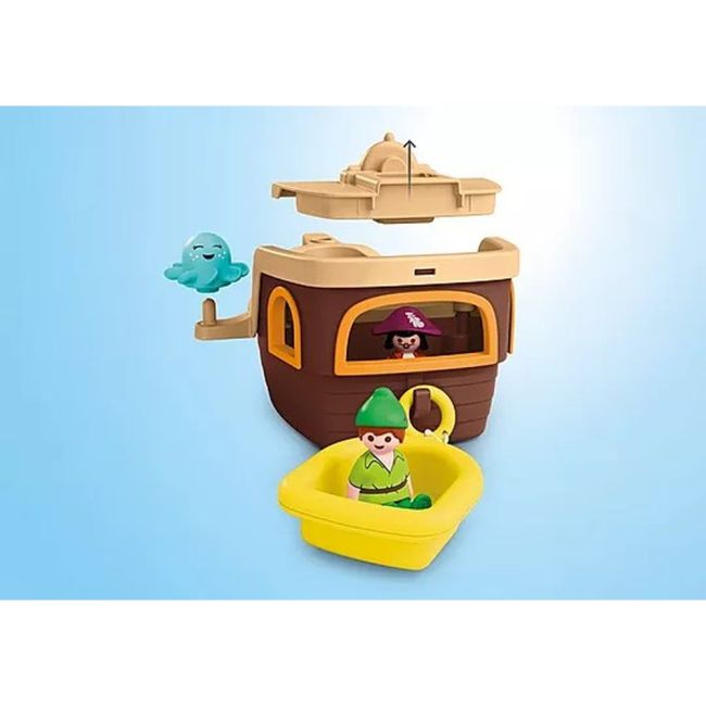 Playmobil - Junior Disney Corabia de pirati a lui Peter Pan ARTPM71769