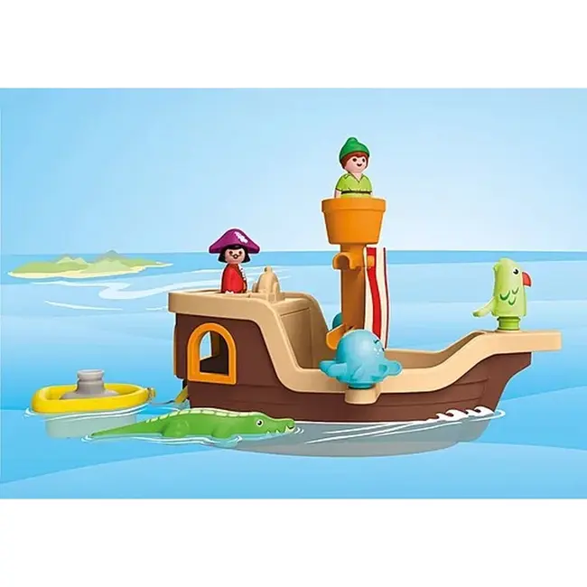 Playmobil - Junior Disney Corabia de pirati a lui Peter Pan ARTPM71769