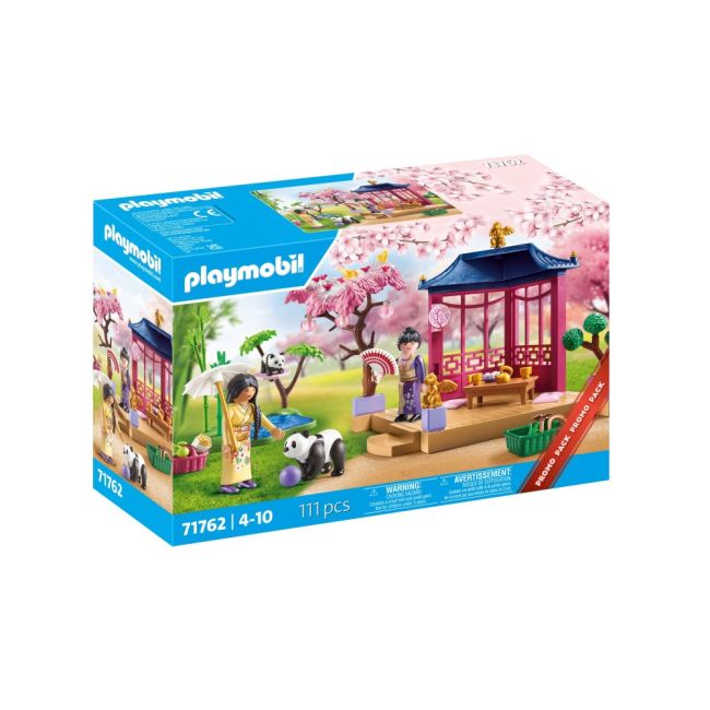 Playmobil - Promo Pack Gradina asiatica cu urs panda ARTPM71762