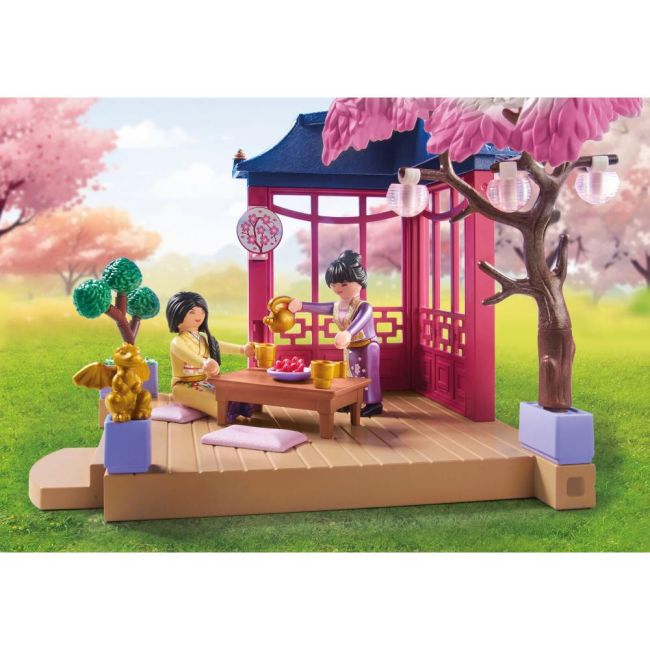 Playmobil - Promo Pack Gradina asiatica cu urs panda ARTPM71762